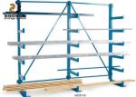 Powder Coating 300-1800mm Arm Corrosion Protection Warehouse Racking System