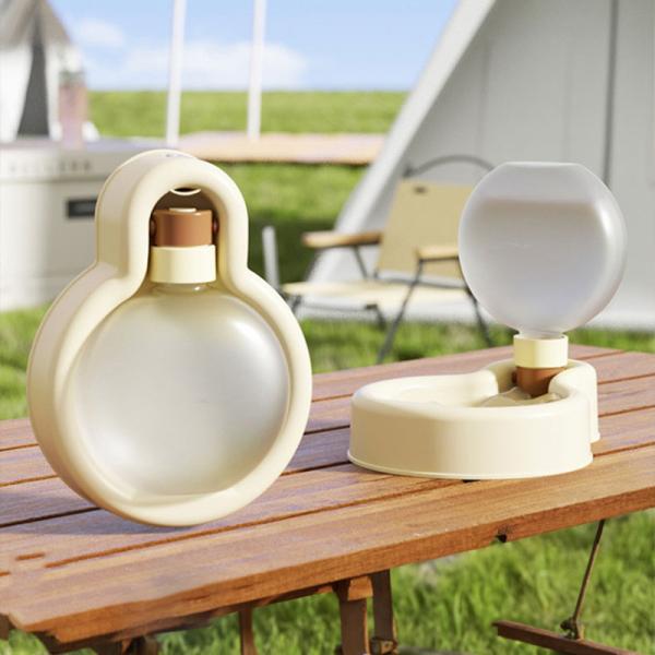 Buy cheap 350ml 500ml Portable Dog Water Feeder Foldable Pet Drink Bottle Sealed Design from wholesalers