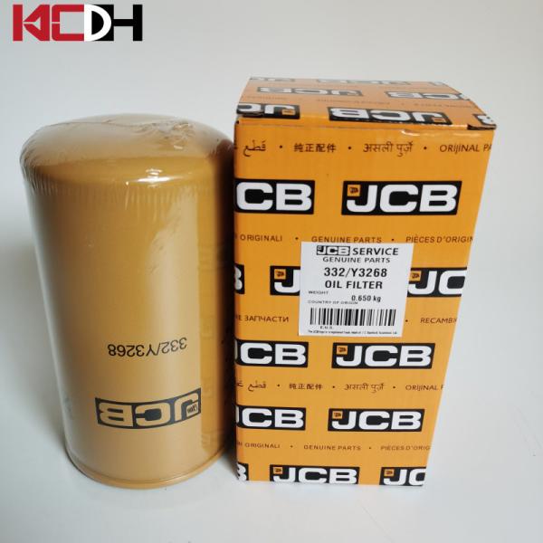 Buy cheap Jcb Excavator Oil Filter 332Y3268 OEM Standard Size 9.398cm Gross Width from wholesalers