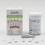 Lysun GUM-101 Rapid Blood Glucose Test 50g Glu 50records UA 50 Records