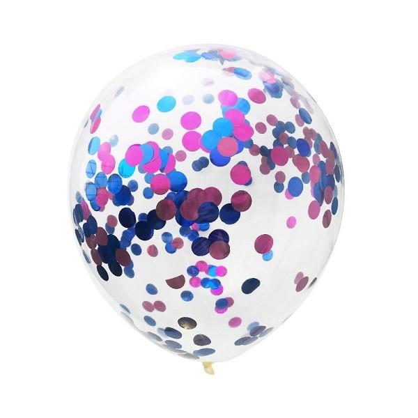 Buy cheap Latex Transparent Glitter Balloons Round 18 Inch Confetti Balloons from wholesalers