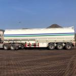 CIMC 38000 Liters Oil Diesel Tanker Trialer for Sale In Rwanda