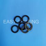 Electrode holder ring replacement for electrostatic powder coating spray guns