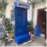 Buy cheap Factory Custom Size Color blue gondola rack supermarket gondola display shelving for retail store from wholesalers