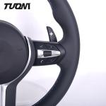 Full Leather BMW Car Steering Wheel Round Shape Automotive Parts