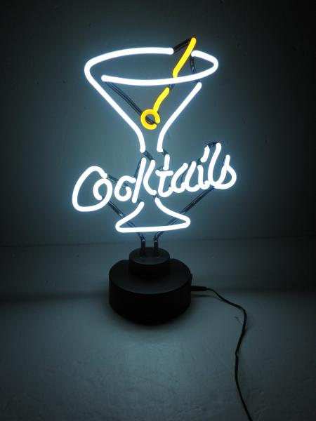 Buy cheap 25x25cm Tabletop Neon Light 12v Led Neon Rope Light UL Cocktails from wholesalers