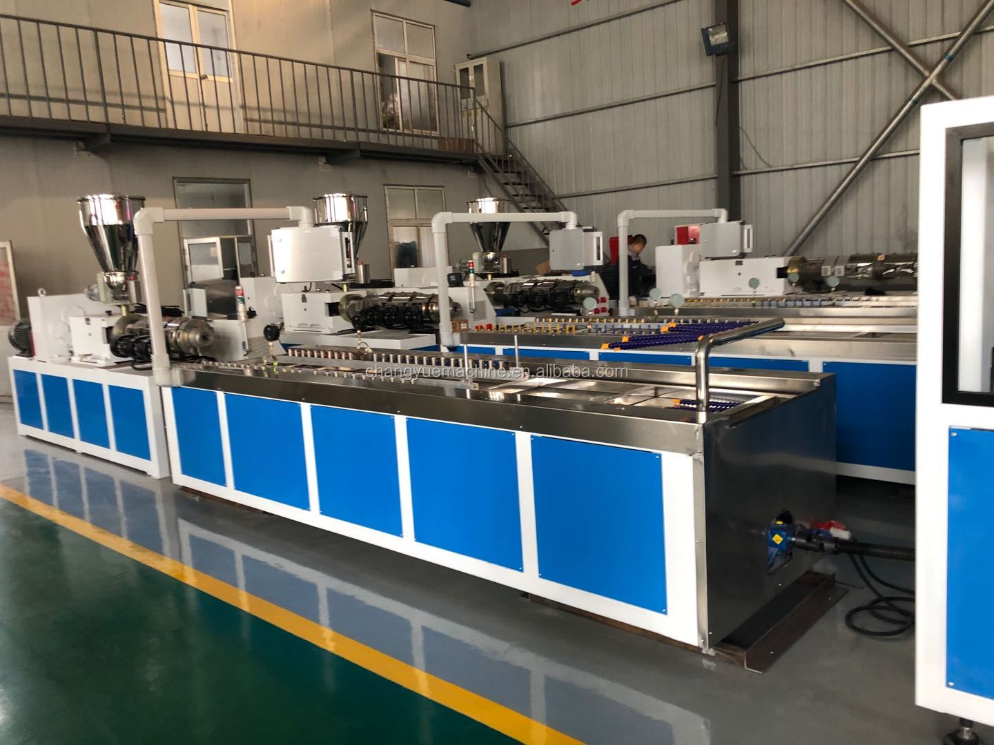 Geostrap Plastic Extrusion Line 1500mm Width PP Extruder Machine