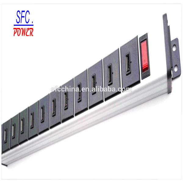 Buy cheap ETL FCC CE Approved alu- alloy 5V 2.1A USB 11port charger from wholesalers