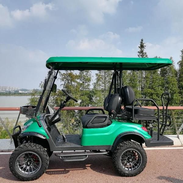 4 Wheel Disc Brake 10 Inch TFT IP66 CARplay Display 4 Person Golf Cart Max140KM