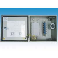 Buy cheap 12 CORE Outdoor Fiber Termination Box Wall Mounted Fiber Optic Connection Box product