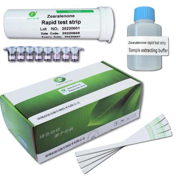 Buy cheap Zearalenone Food Safety Rapid Test Kit 96Tests/Kit For Corn Feed Grain from wholesalers