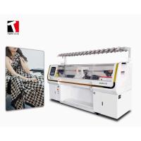 Buy cheap 5G Blanket Double System Knitting Machine , 100'' Automatic Knitter Machine product