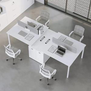 China Customized Colors Modern Office Furniture Computer Workstation Table for Single Seater on sale