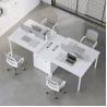 Buy cheap Customized Colors Modern Office Furniture Computer Workstation Table for Single Seater from wholesalers