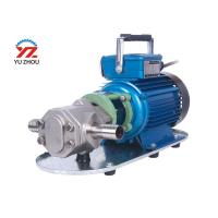Buy cheap Small Edible Oil Gear Pump , Stainless Steel Rotary Gear Pump For Oil Transfer product