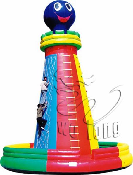 Buy cheap children rock climbing wall, inflatable climbing wall from wholesalers