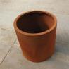 Buy cheap 100mm Rust Metal Garden Pots Corten Steel Outdoor Round Planter Flower Pot from wholesalers