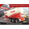Buy cheap 50 Ton Custom V Shape Cement Tank Trailer , 42 CBM Bulk Cement Trailer from wholesalers