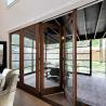 Buy cheap Mosquito Screen Aluminium Double Doors Customized Measurement Folding Opening from wholesalers