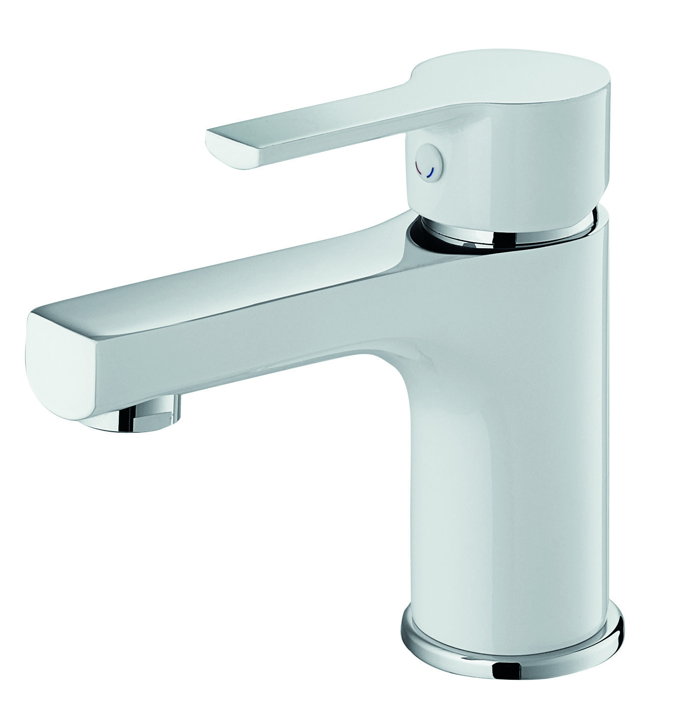 Bathroom Mixer Tap For Sink Single Lever Brass Chrome
