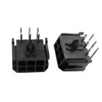 3.0mm Pitch SMT 90 Degree Wire Harness Connectors Straight DIP PA6T
