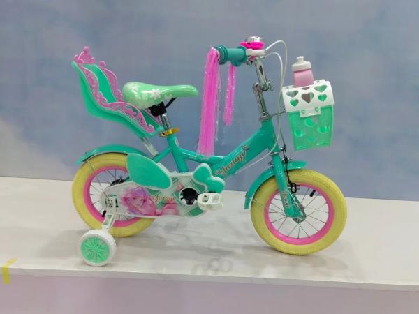 Buy cheap Princess Kids Bikes For Girls 12 16 20 Inch Wheel Size With Backrest For Children'S Pedal Cycle from wholesalers