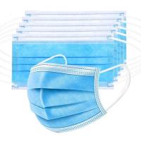 Buy cheap Medical Non Woven Fabric Face Mask , 3 Ply Non Woven Face Mask Skin Friendly product
