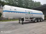 50m3 Capacity LPG Tanker Semi Trailer with -20/50C Design Temperature from CIMC