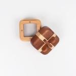 Wooden box with lid ring box Wedding diamond ring jewelry gift box