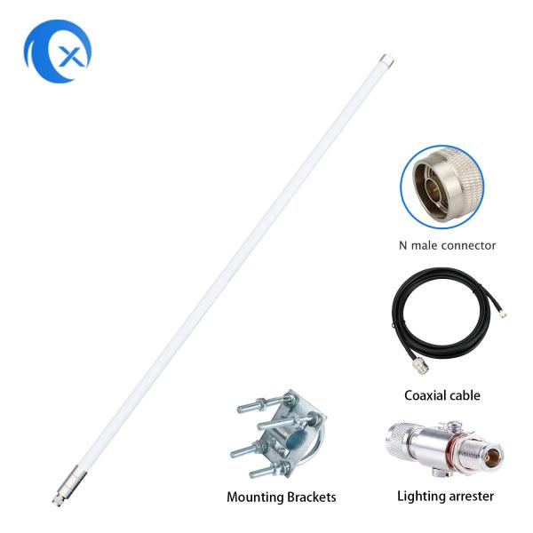 Buy cheap 8dBi 868MHz Helium Antenna , Fiberglass Bobcat Helium Miner Antenna from wholesalers