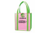 Handled Biodegradable Shopping Bags , Recycling 60 - 120gsm Pp Non Woven Bags