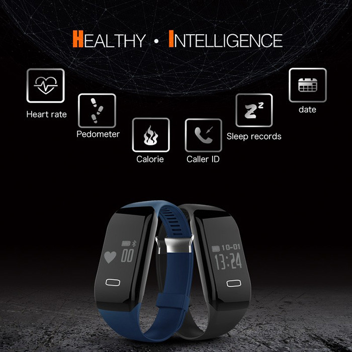 Fitness Tracker Customized Promotional Gifts Smart Bracelet Watch For Health Monitoring
