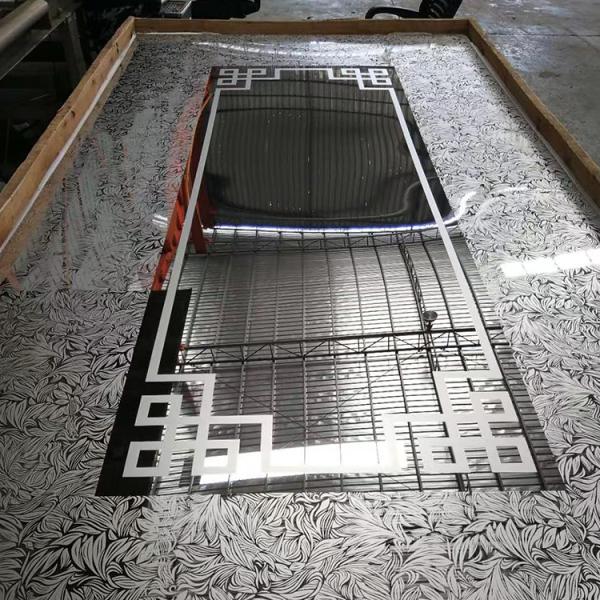 Buy cheap Customized 316 Etched Elevator Stainless Steel Sheet 0.6mm SS Mirror Finish Sheet from wholesalers