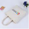 Buy cheap Customized natural cotton canvas tote shopping bag from wholesalers
