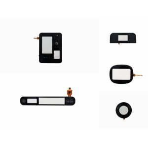 China Round Capacitive Touchscreen Panel  I2C Interface Waterproof PCAP Touch Display on sale