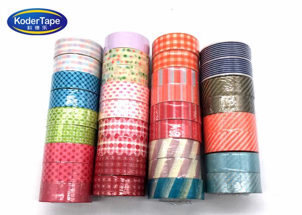 Buy cheap DIY Waterproof Decoration Paper Custom Washi Tapes Set Printed Planner from wholesalers