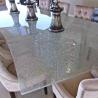 Buy cheap 6-12mm Decorative Broken Glass Table Top for Home Furniture Made of Tempered Glass from wholesalers