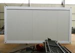 White Steel Structure Living Container House , Portable Living Containers With