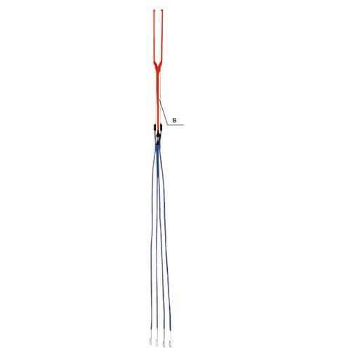 Buy cheap 780mm Length Leno Heald Wire PBO22075 Jacquard Loom Parts from wholesalers