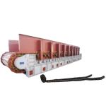 18.5KW Heavy Apron Feeder 120-280 TPH Throughput Smooth Operation