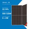 Buy cheap Huasun Bifacial Photovoltaic Modules Mono Photovoltaic Commercial Solar Pv 500w 520W from wholesalers
