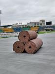 Seamless Rubber Sports Flooring Durable , Semi Prefabricated Athletic Running