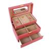 Buy cheap Big Stand Up Wooden Jewelry Organizer Box Armoire Ring Necklace Rigid from wholesalers