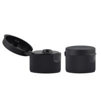 Buy cheap FDA And Reach Certified 24/410 Flip Top Caps Ribbed Closure For Lotion Cream product
