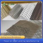 Decorative Partition Diamond Aluminum Curtain Wall Mesh