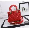 Buy cheap Lady Red Lambskin My Abcdior Dior Cannage Shoulder Bag D6806 from wholesalers
