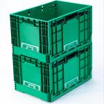 Customized Logo Collapsible Crate for Warehouse Storage of Fruits and Vegetables