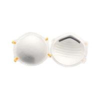 Buy cheap White Color FFP2 Dust Mask , FFP2 Nr D Mask For Cycling / Camping / Travel product