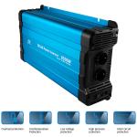 Solarvertech 12V Pure Sine Wave Power Inverter Single Output 2500 Watt