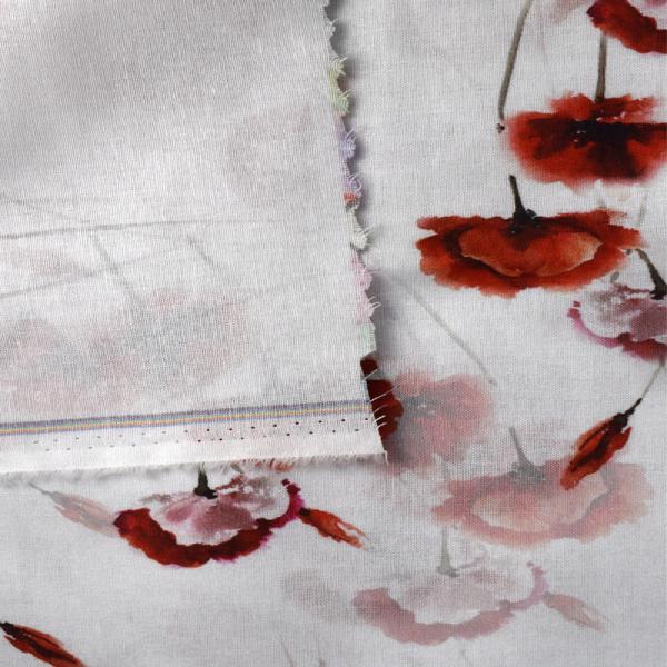 Buy cheap Textiles Polyester Printing Fabric Ramie Cotton Plaid Linen Blend Fabric from wholesalers